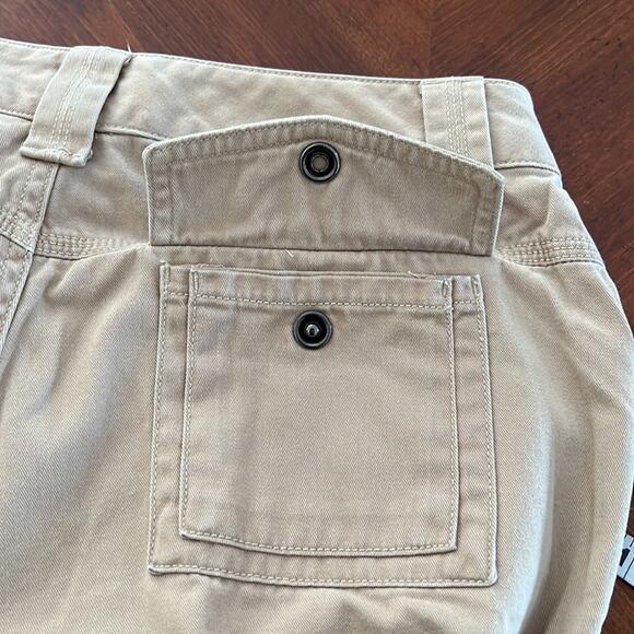 Sonoma Petite 10P Tan Khaki Casual Pants Woman Twill - Picture 6 of 10